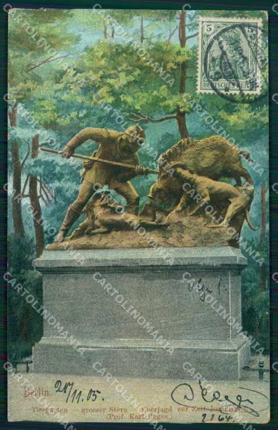 Deutschland Berlin Tiergarten AK ansichtskarten XC6813 – fronte