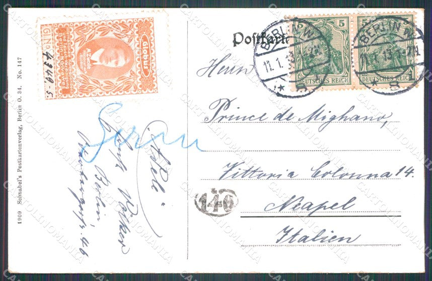 Deutschland Berlin Siegesallee Bulldog AK ansichtskarten XC6816 – retro