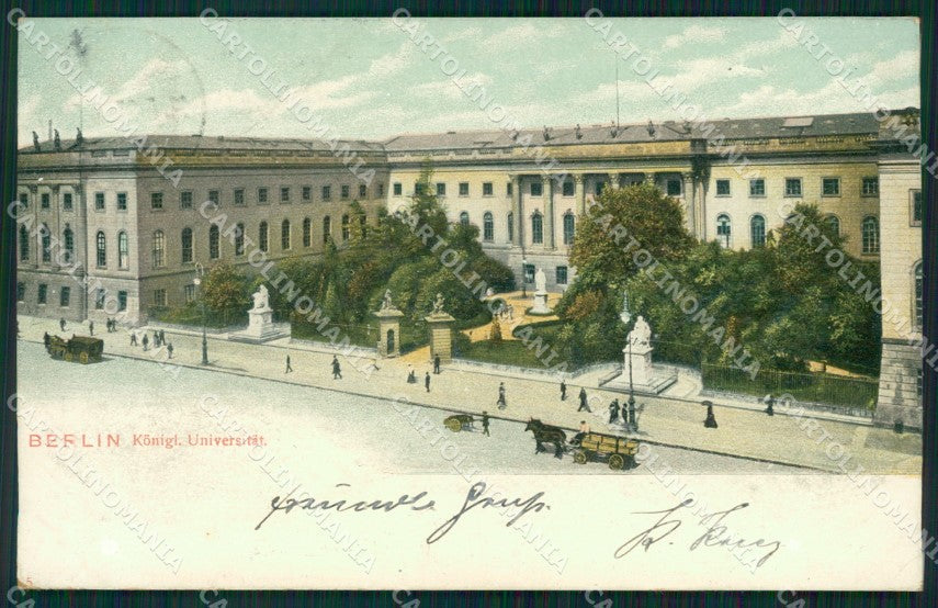 Deutschland Berlin Universitat AK ansichtskarten XC6833 – fronte