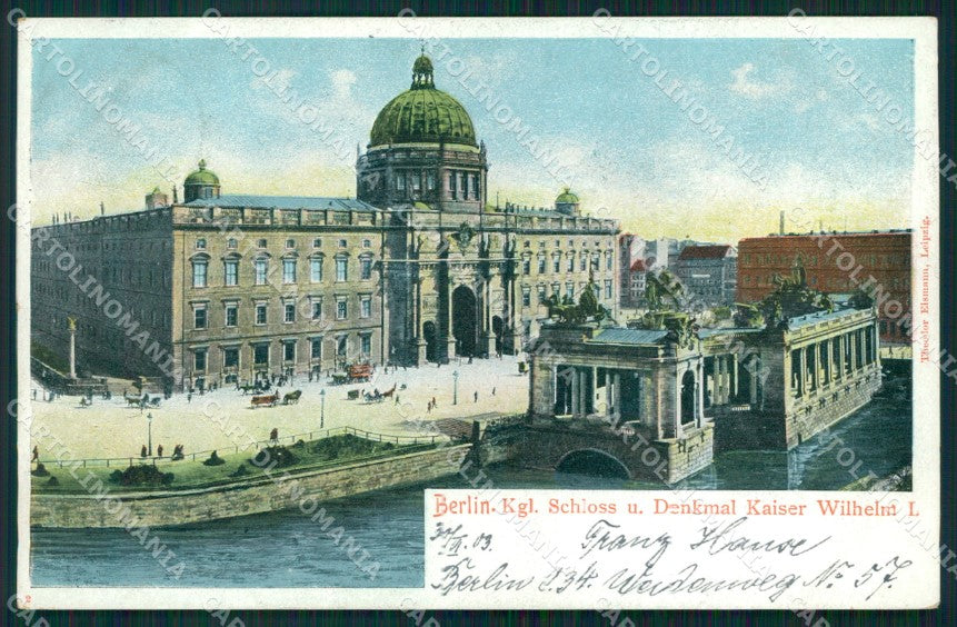 Deutschland Berlin Kgl Schloss AK ansichtskarten XC6834 – fronte