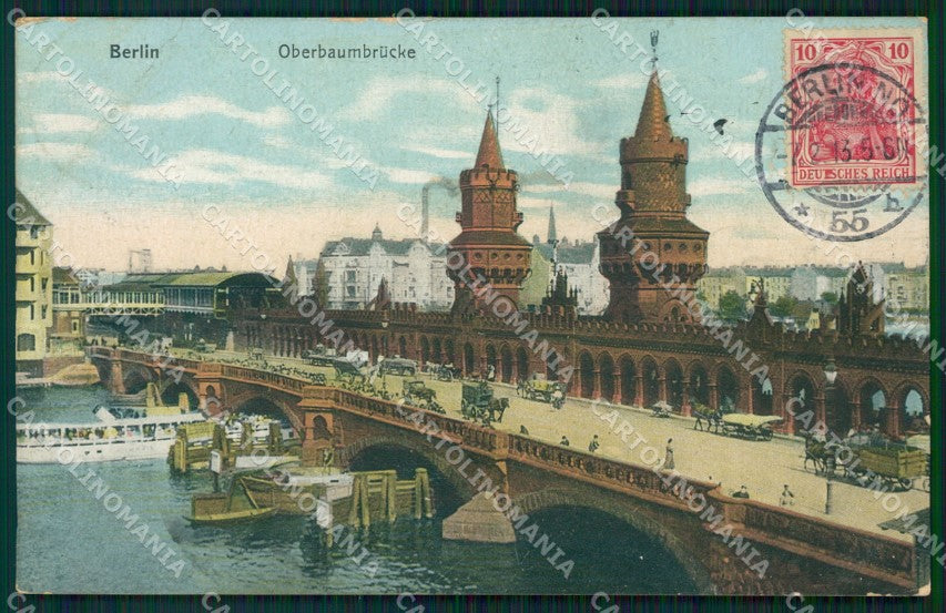 Deutschland Berlin Oberbaumbrucke AK ansichtskarten XC6835 – fronte