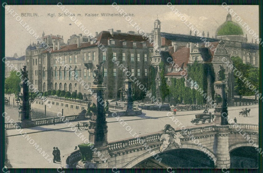 Deutschland Berlin Kgl Schloss CORNER CREASE AK ansichtskarten XC6836 – fronte