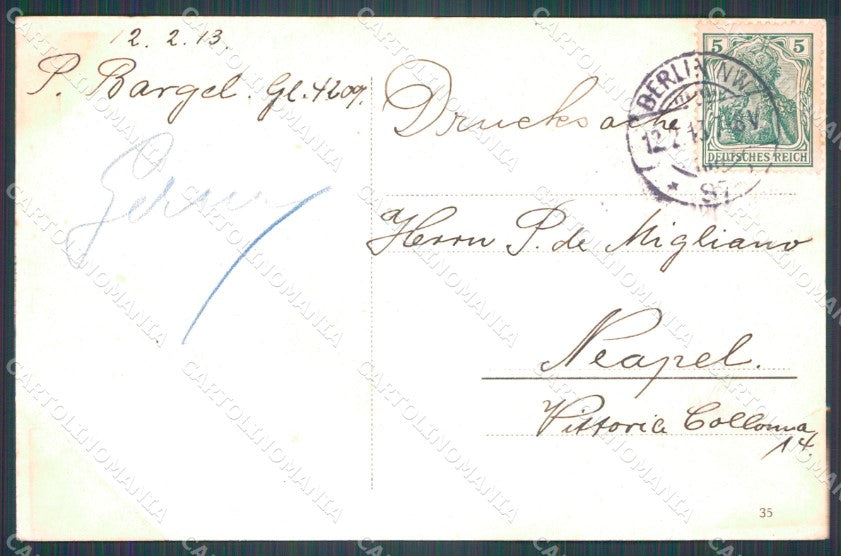 Deutschland Berlin Kgl Schloss CORNER CREASE AK ansichtskarten XC6836 – retro