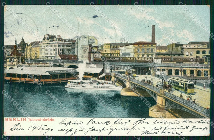 Deutschland Berlin Jannowitzbrucke AK ansichtskarten XC6845 – fronte