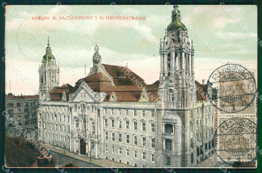 Deutschland Berlin Grunerstrasse AK ansichtskarten XC6853 – fronte