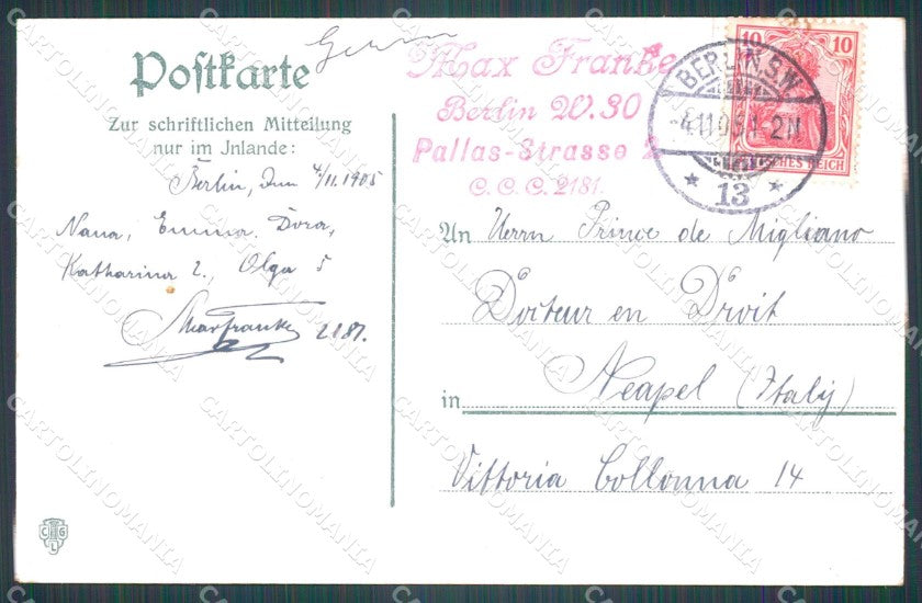 Deutschland Berlin Siegessaule AK ansichtskarten XC6854 – retro