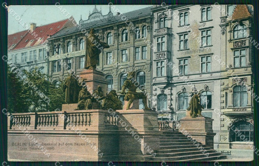 Deutschland Berlin Luther Denkmal AK ansichtskarten XC6874 – fronte
