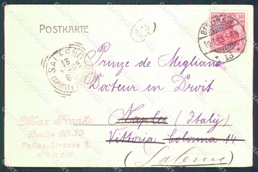 Deutschland Berlin Siegessaule AK ansichtskarten XC6877 – retro