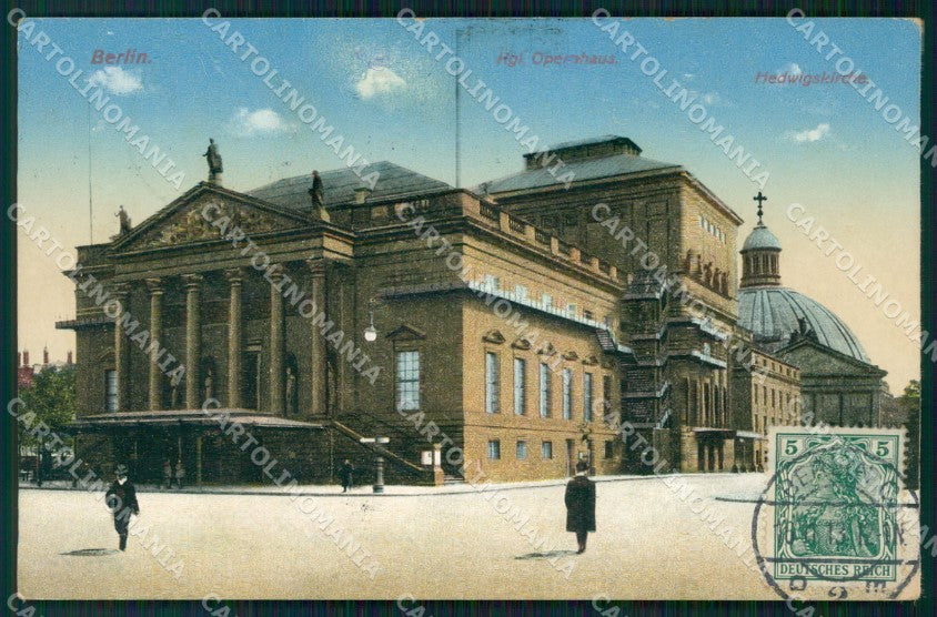 Deutschland Berlin Hgl Opernhaus AK ansichtskarten XC6881 – fronte