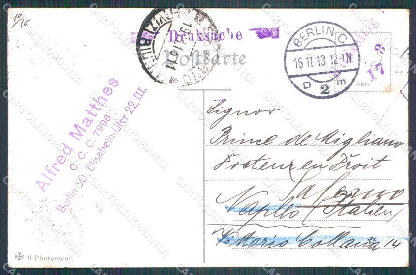 Deutschland Berlin Hgl Opernhaus AK ansichtskarten XC6881 – retro