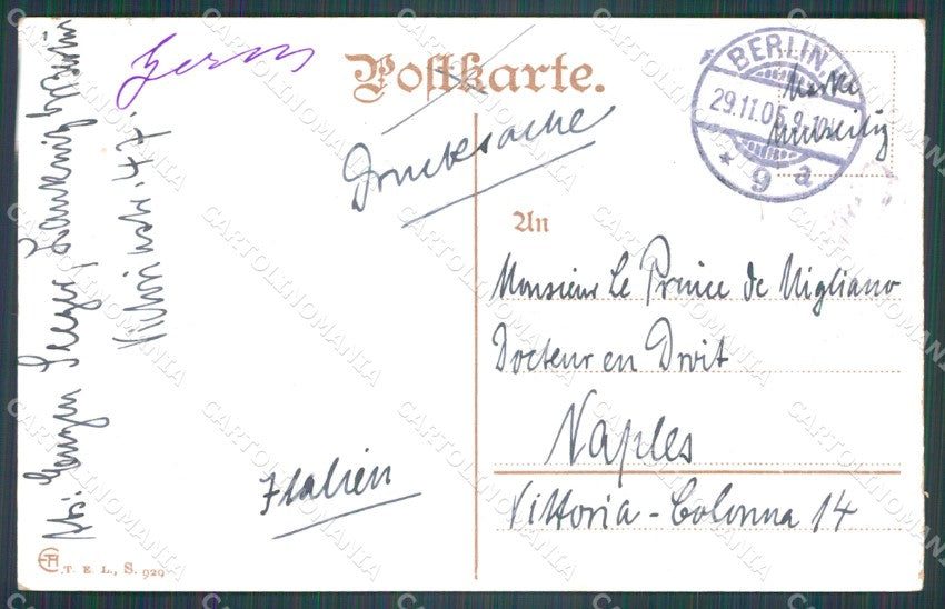 Deutschland Berlin Tiergarten CREASED AK ansichtskarten XC6891 – retro