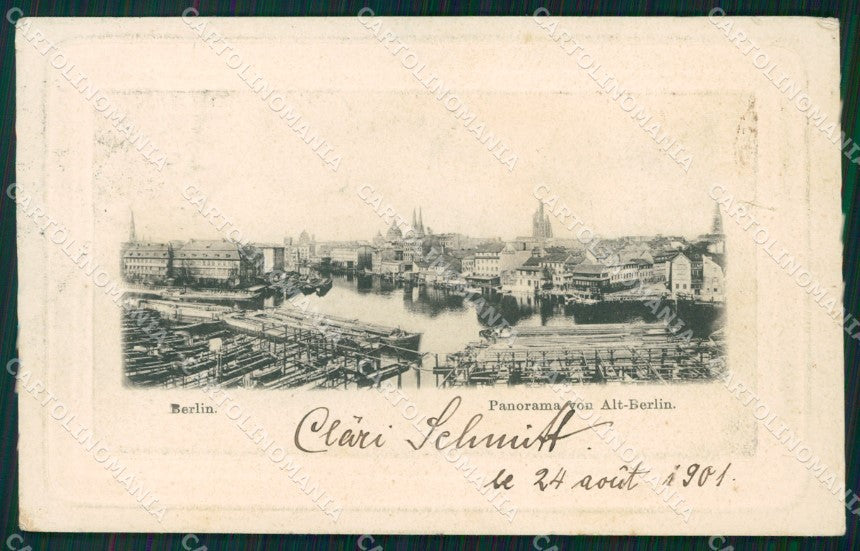 Deutschland Berlin Panorama HOLE AK ansichtskarten XC6894 – fronte