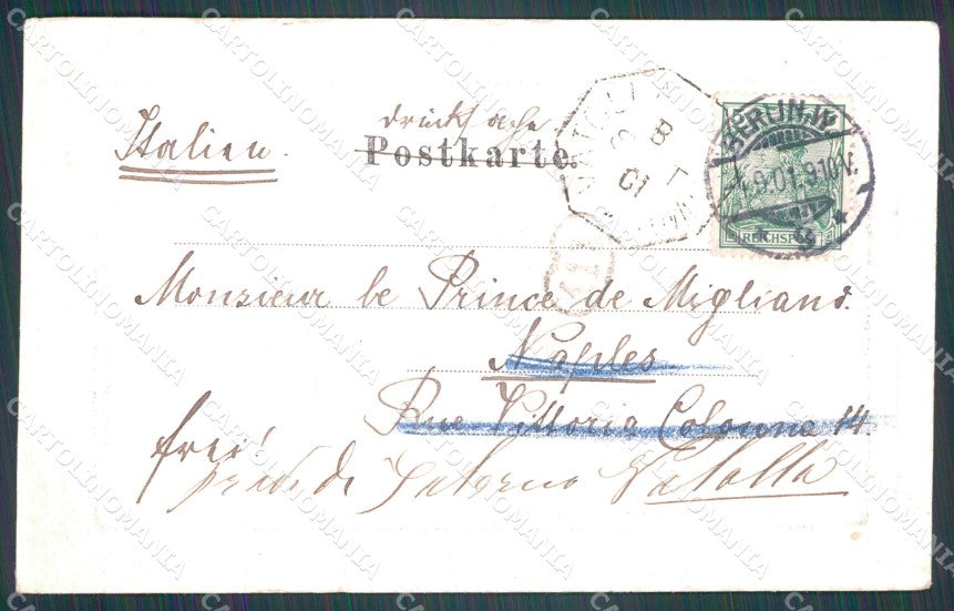 Deutschland Berlin Panorama HOLE AK ansichtskarten XC6894 – retro