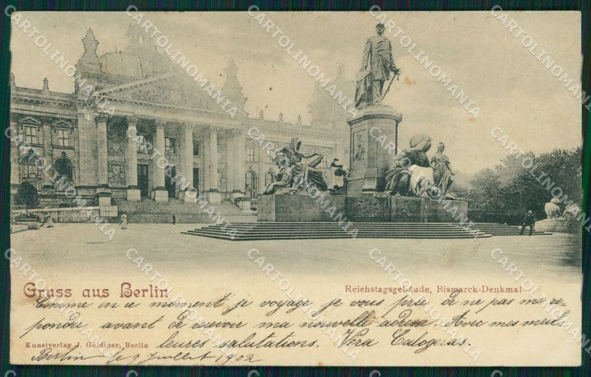 Deutschland Berlin Reichstagsgebaude AK ansichtskarten XC6895 – fronte
