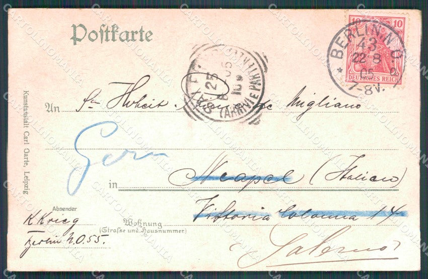 Deutschland Berlin Siegesallee AK ansichtskarten XC6907 – retro