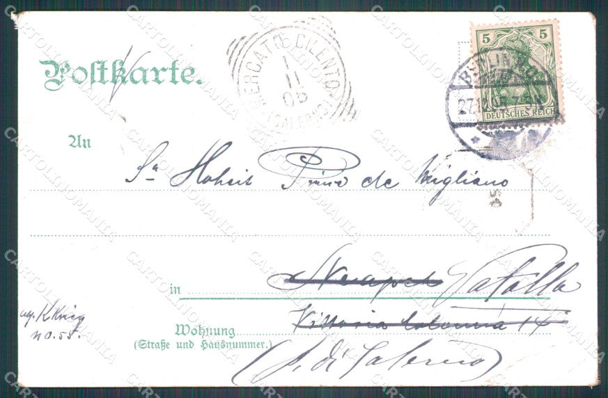 Deutschland Berlin Abgeordnetenhaus CORNER CREASED AK ansichtskarten XC6911 – retro
