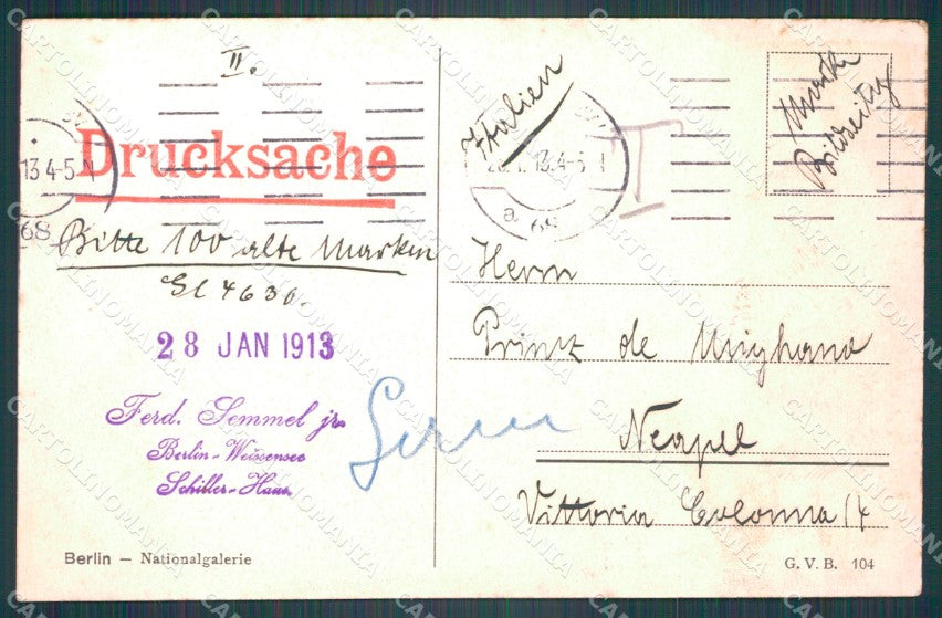 Deutschland Berlin Nationalgalerie AK ansichtskarten XC6914 – retro