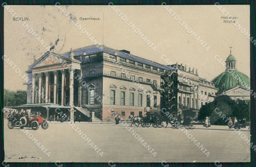 Deutschland Berlin Hgl Opernhaus AK ansichtskarten XC6925 – fronte
