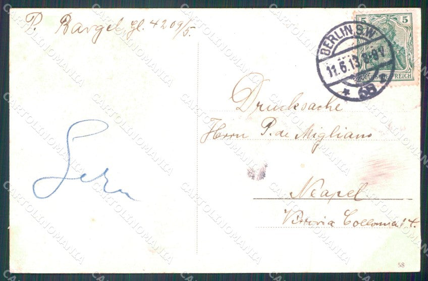 Deutschland Berlin Hgl Opernhaus AK ansichtskarten XC6925 – retro