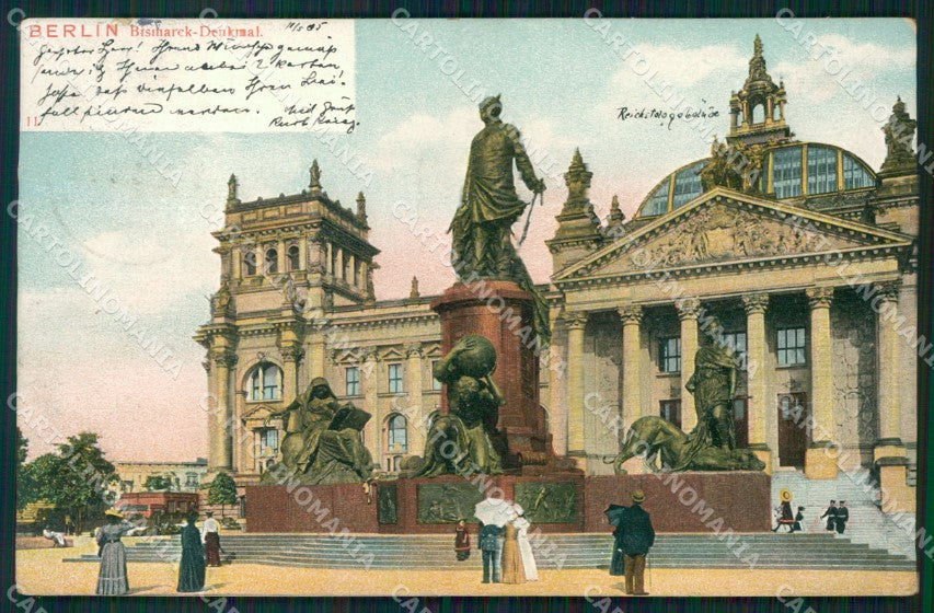 Deutschland Berlin Bismarck Denkmal AK ansichtskarten XC6927 – fronte
