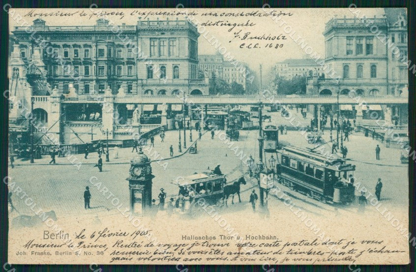 Deutschland Berlin Hallesches Tor AK ansichtskarten XC6928 – fronte