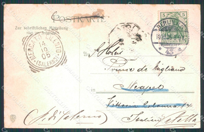 Deutschland Berlin Siegesallee AK ansichtskarten XC6930 – retro