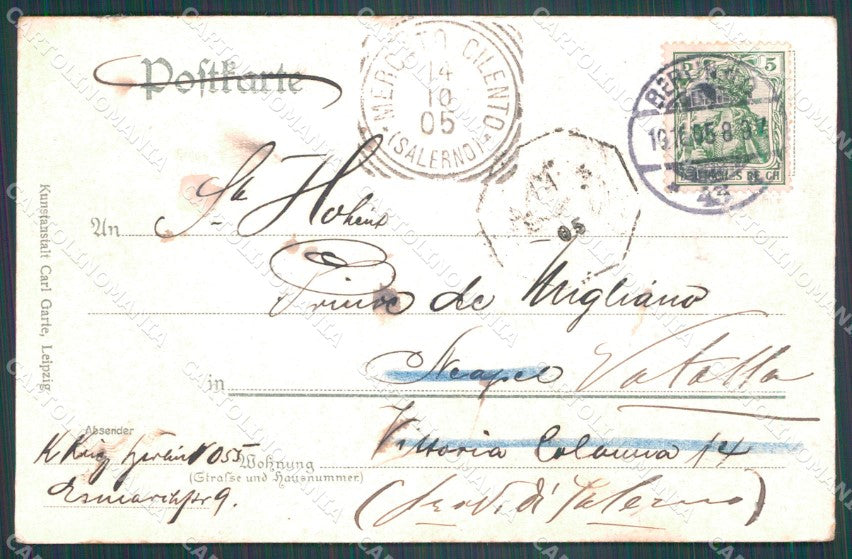 Deutschland Berlin Siegesallee AK ansichtskarten XC6931 – retro