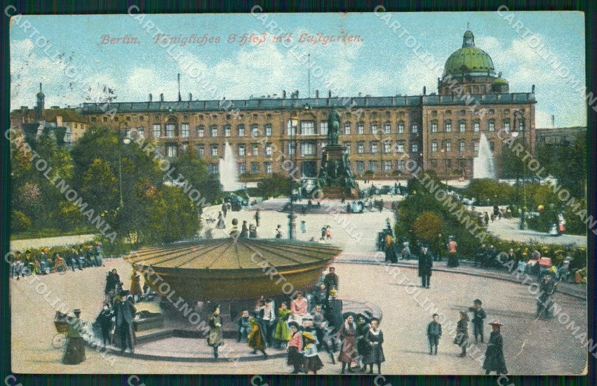 Deutschland Berlin Lustgarten CORNER CREASED TEAR AK ansichtskarten XC6936 – fronte