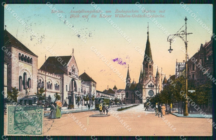 Deutschland Berlin Zoologischen Garten TEARED AK ansichtskarten XC6944 – fronte