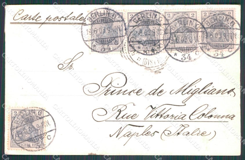 Deutschland Berlin Siegesallee AK ansichtskarten XC6945 – retro