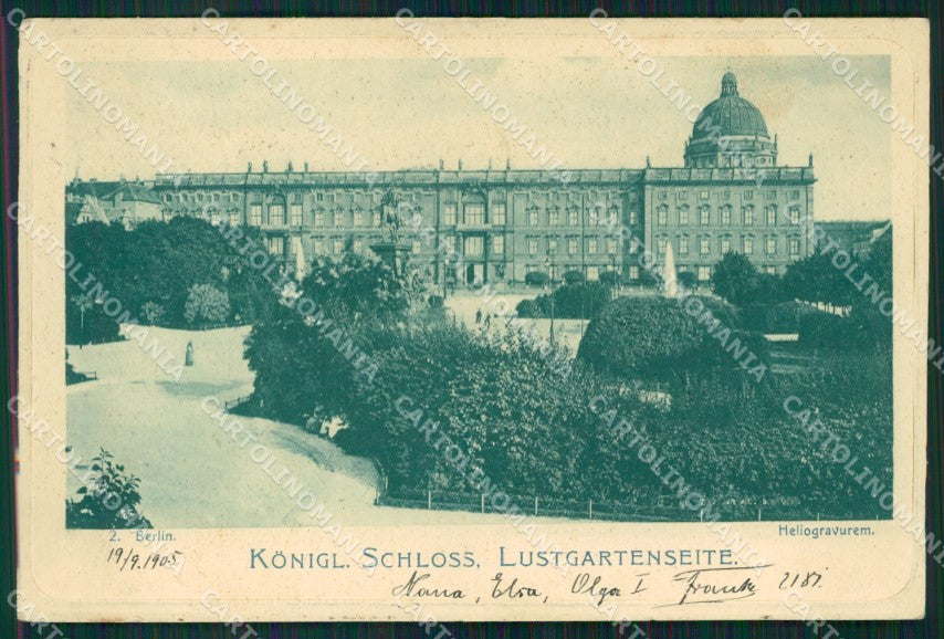 Deutschland Berlin Kgl Schloss AK ansichtskarten XC6947 – fronte