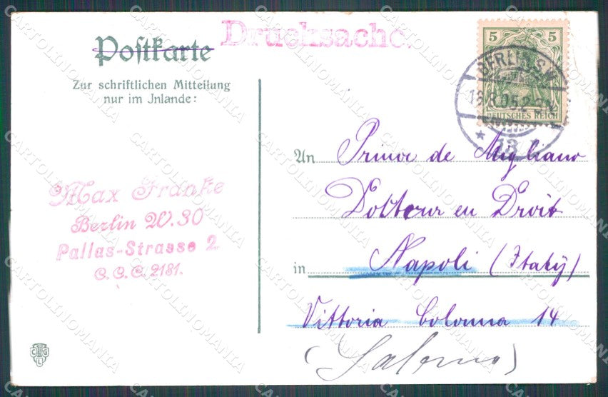 Deutschland Berlin Siegesallee AK ansichtskarten XC6951 – retro