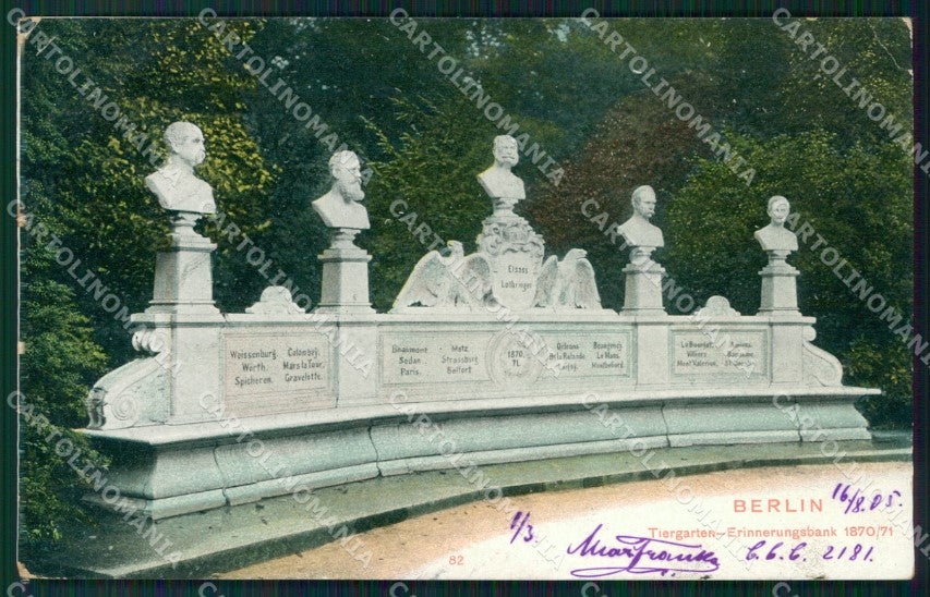 Deutschland Berlin Tiergarten AK ansichtskarten XC6953 – fronte