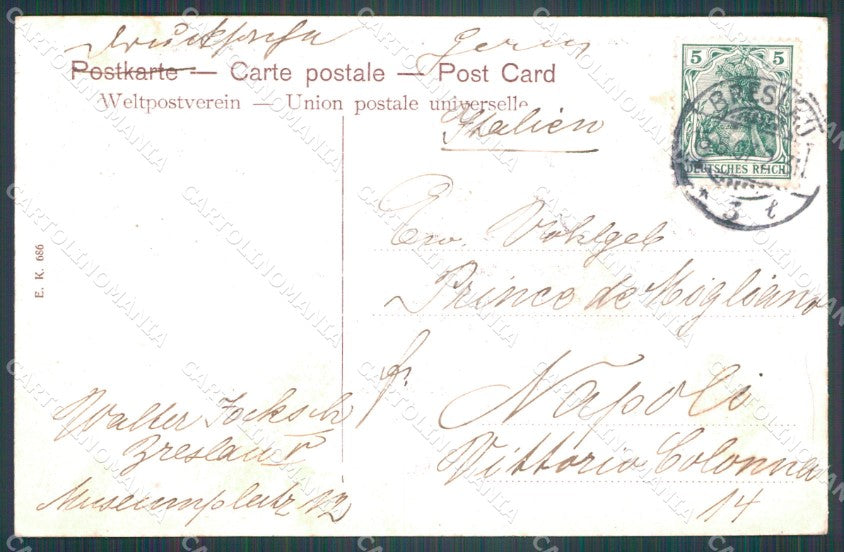 Poland Polen Wroclaw Breslau Die Weissgerbergasse AK ansichtskarten XC6963 – retro