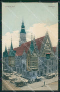 Poland Polen Wroclaw Breslau Rathaus AK ansichtskarten XC6970 – fronte