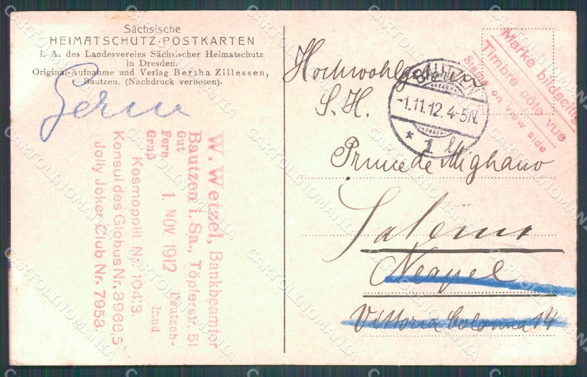 Deutschland Sachsen Bautzen AK ansichtskarten XC6977 – retro
