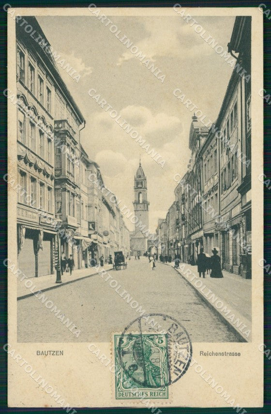 Deutschland Sachsen Bautzen Reichenstrasse AK ansichtskarten XC6978 – fronte