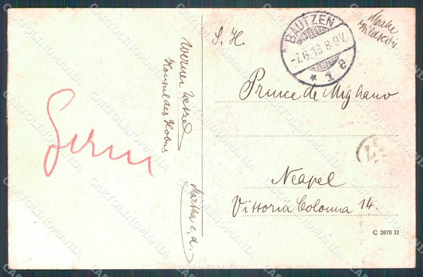 Deutschland Sachsen Bautzen Reichenstrasse AK ansichtskarten XC6978 – retro