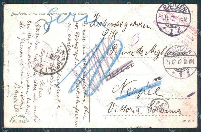 Deutschland Sachsen Bautzen AK ansichtskarten XC6979 – retro