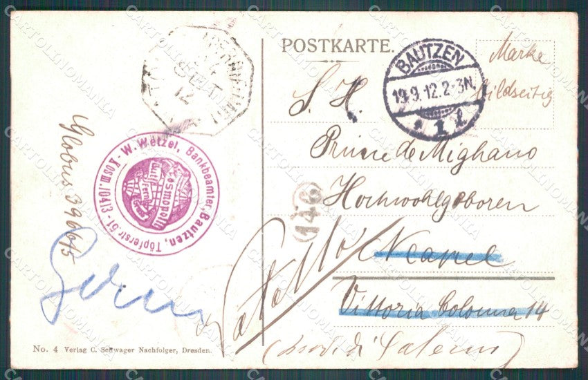 Deutschland Sachsen Bautzen Nikolaifriedhof AK ansichtskarten XC6984 – retro