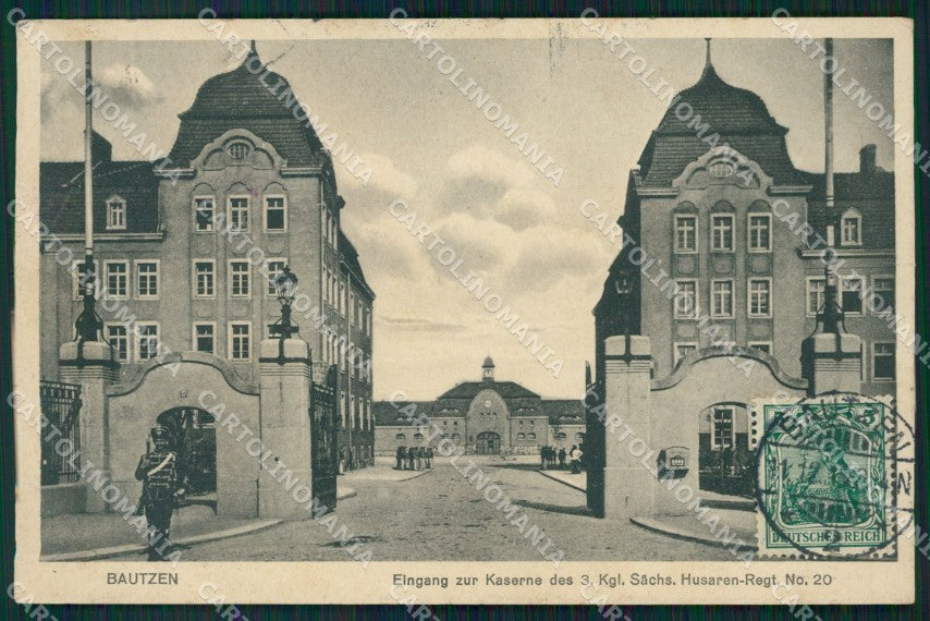 Deutschland Sachsen Bautzen Kaserne AK ansichtskarten XC6985 – fronte