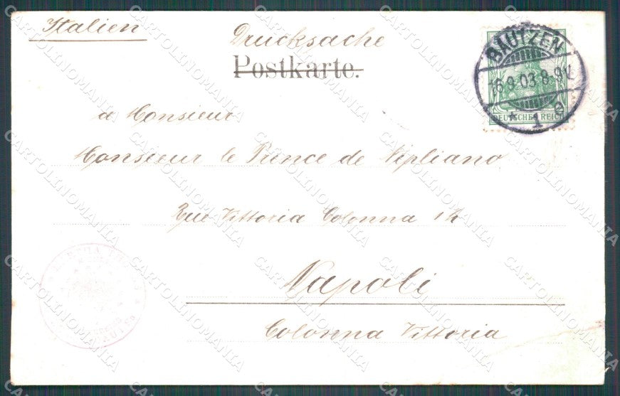 Deutschland Sachsen Bautzen CORNER CREASED AK ansichtskarten XC6986 – retro