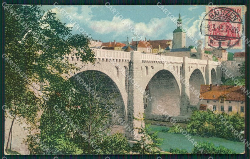 Deutschland Sachsen Bautzen Kronprinzenbrucke AK ansichtskarten XC6989 – fronte