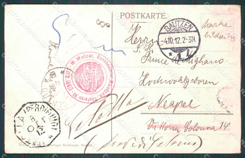 Deutschland Sachsen Bautzen Kronprinzenbrucke AK ansichtskarten XC6993 – retro
