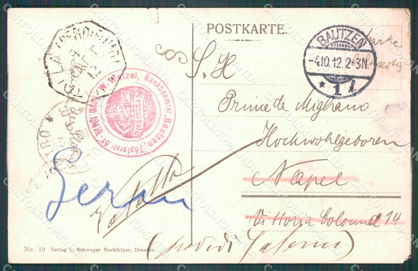 Deutschland Sachsen Bautzen Kronprinzenbrucke AK ansichtskarten XC6994 – retro
