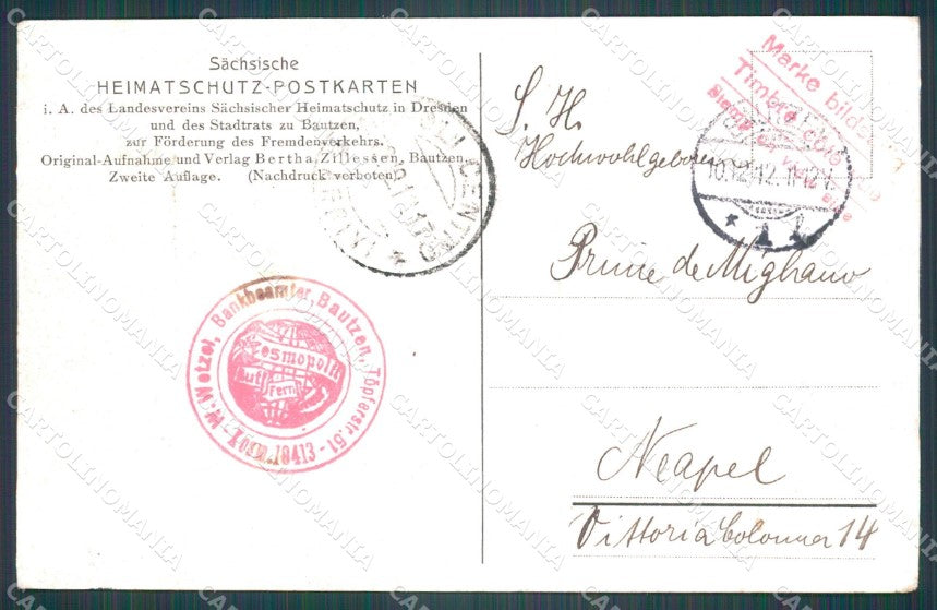 Deutschland Sachsen Bautzen Wasserkunst AK ansichtskarten XC6995 – retro