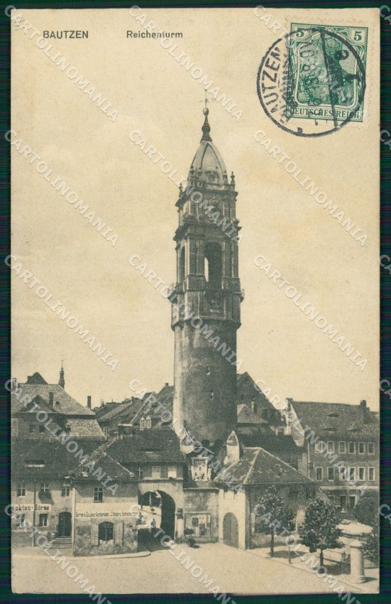 Deutschland Bayern Bautzen Reichenturm AK ansichtskarten XC6996 – fronte