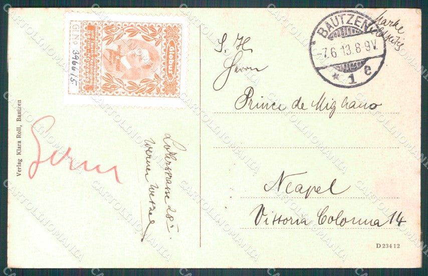 Deutschland Bayern Bautzen Reichenturm AK ansichtskarten XC6996 – retro