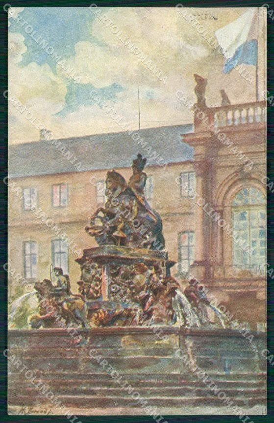 Deutschland Bayern Bayreuth Hans Brand AK ansichtskarten XC6998 – fronte