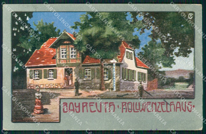 Deutschland Bayern Bayreuth Rollwenzelhaus AK ansichtskarten XC7004 – fronte